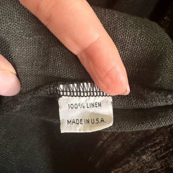 bryn Walker Linen Open-Front Vest - Picture 4 of 4